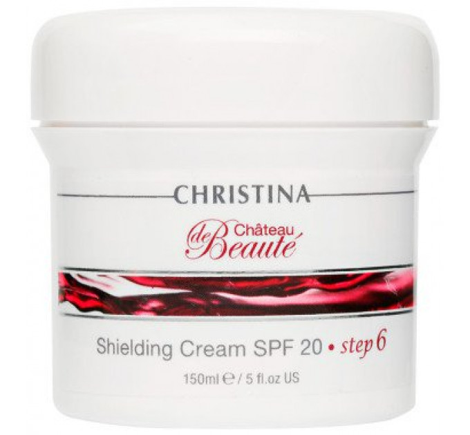 Christina Chateau de Beaute Shielding Cream SPF 20 защитный крем SPF 20 (шаг 6)